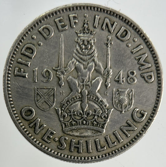 1948 George VI Shilling Coin | Fine Collectable Grade