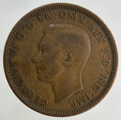 1942 George VI Half-Penny Coin | Collectable Grade