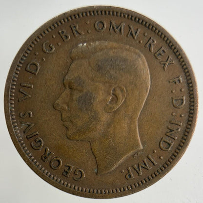 1938 George VI Half-Penny Coin | Collectable Grade