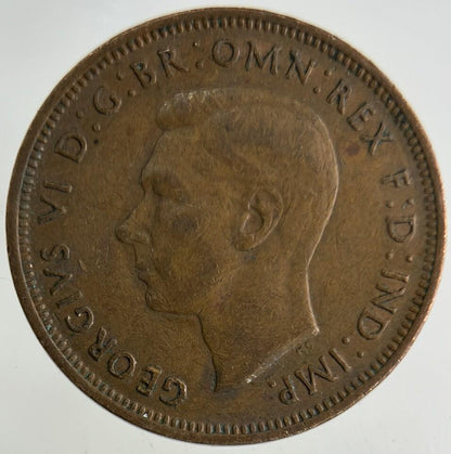 1945 George VI Half-Penny Coin | Collectable Grade