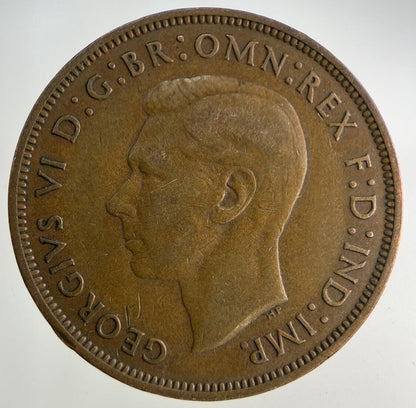 1939 George VI One Penny Coin | Fine Collectable Grade