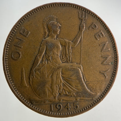 1948 George VI One Penny Coin | Fine Collectable Grade