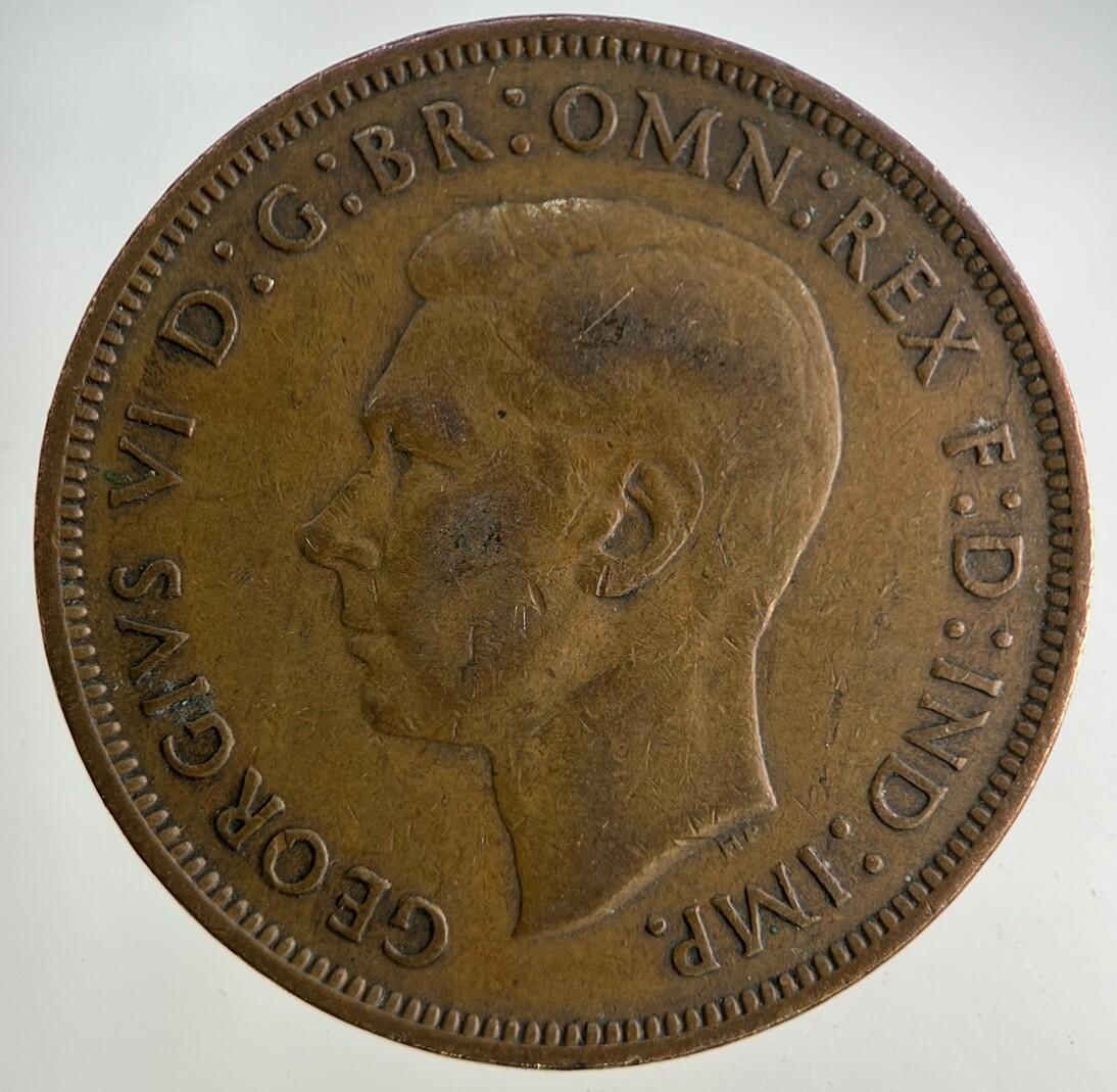 1948 George VI One Penny Coin | Fine Collectable Grade