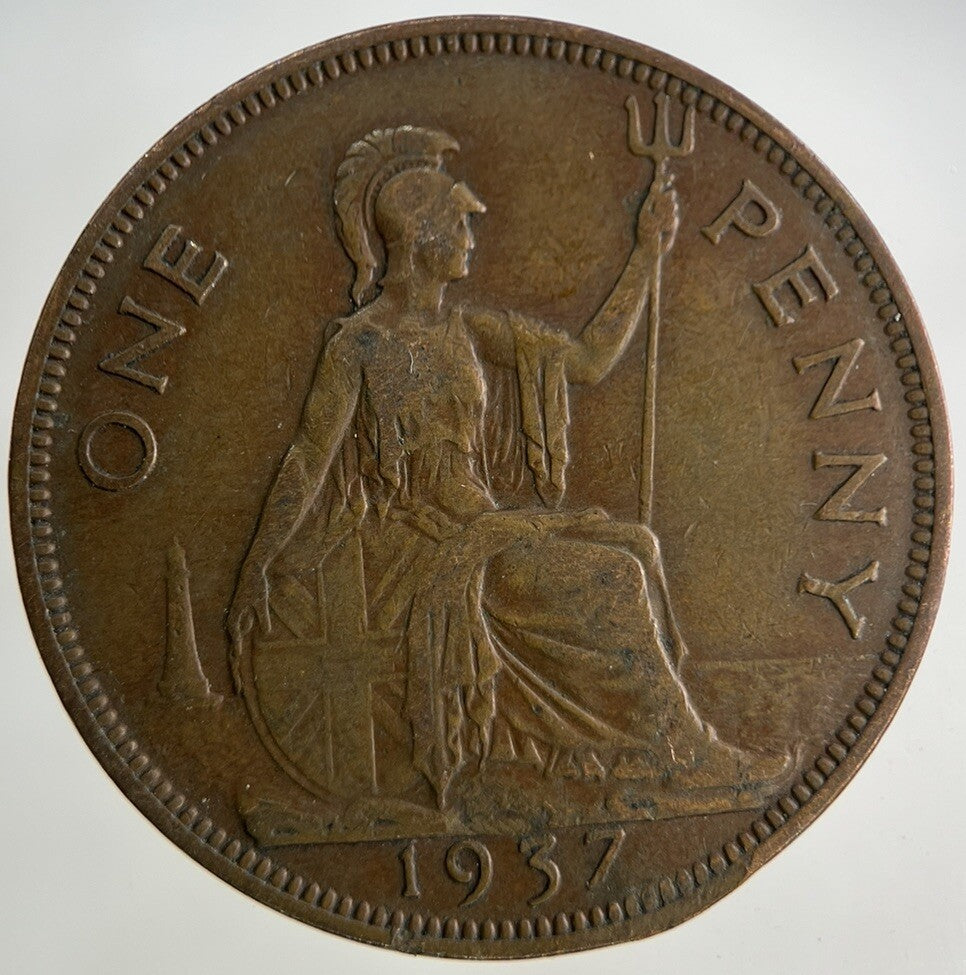 1937 George VI One Penny Coin | Collectable Grade