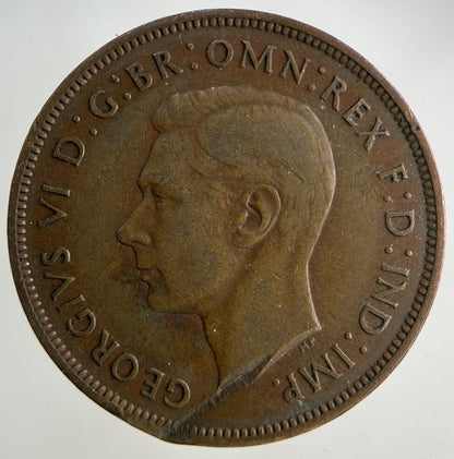 1937 George VI One Penny Coin | Collectable Grade