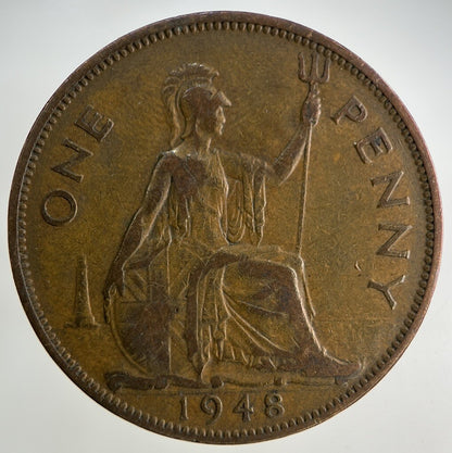 1948 George VI One Penny Coin | Collectable Grade
