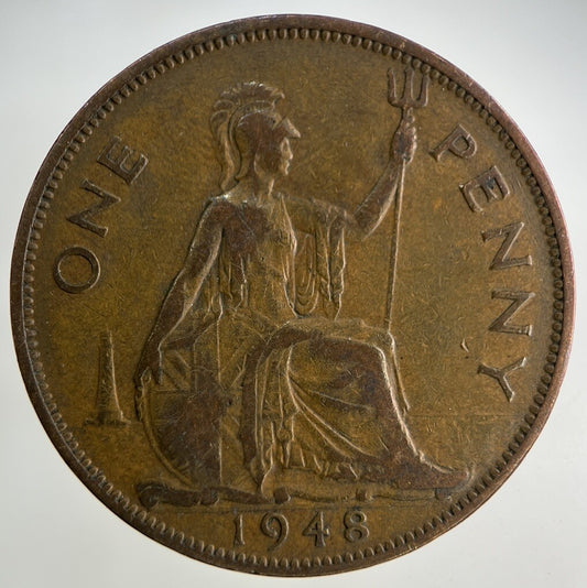 1948 George VI One Penny Coin | Collectable Grade