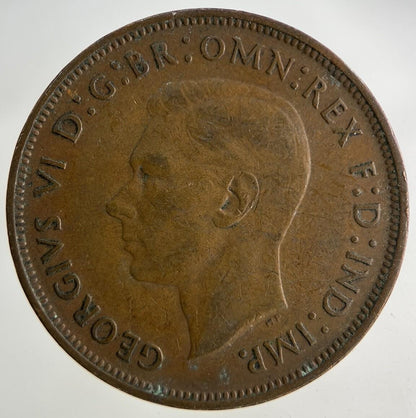 1938 George VI One Penny Coin | Collectable Grade