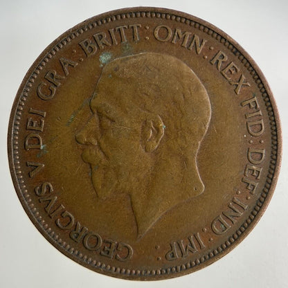 1936 George V One Penny Coin | Fine Collectable Grade