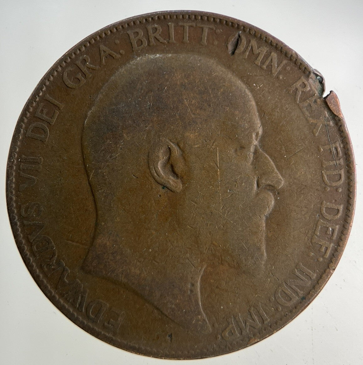 1907 Edward VII One Penny Coin | Collectable Grade