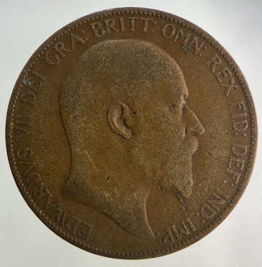 1905 Edward VII One Penny Coin | Collectable Grade
