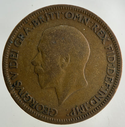 1929 George V Half-Penny Coin | Collectable Grade