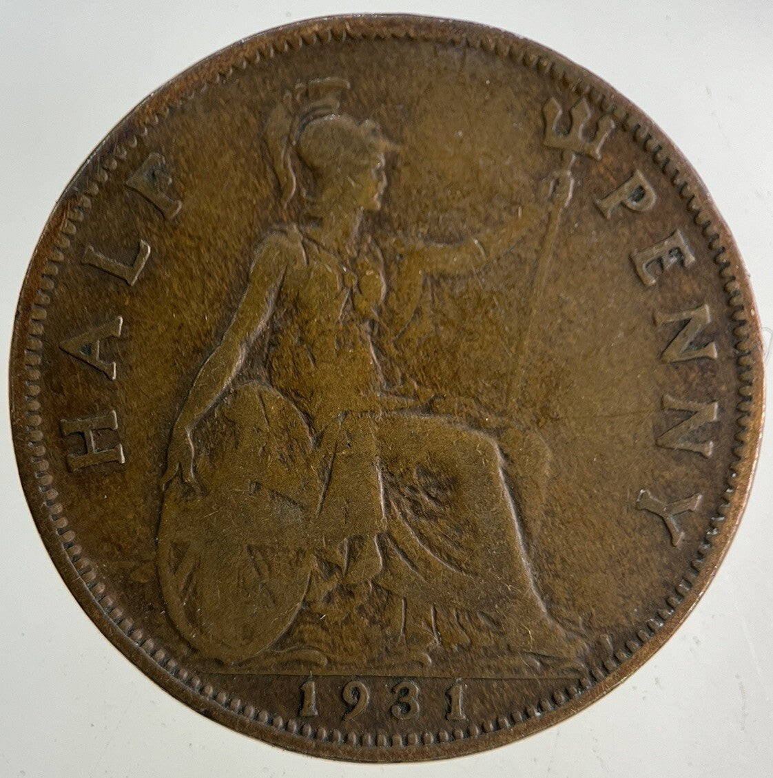 1931 George V Half-Penny Coin | Collectable Grade