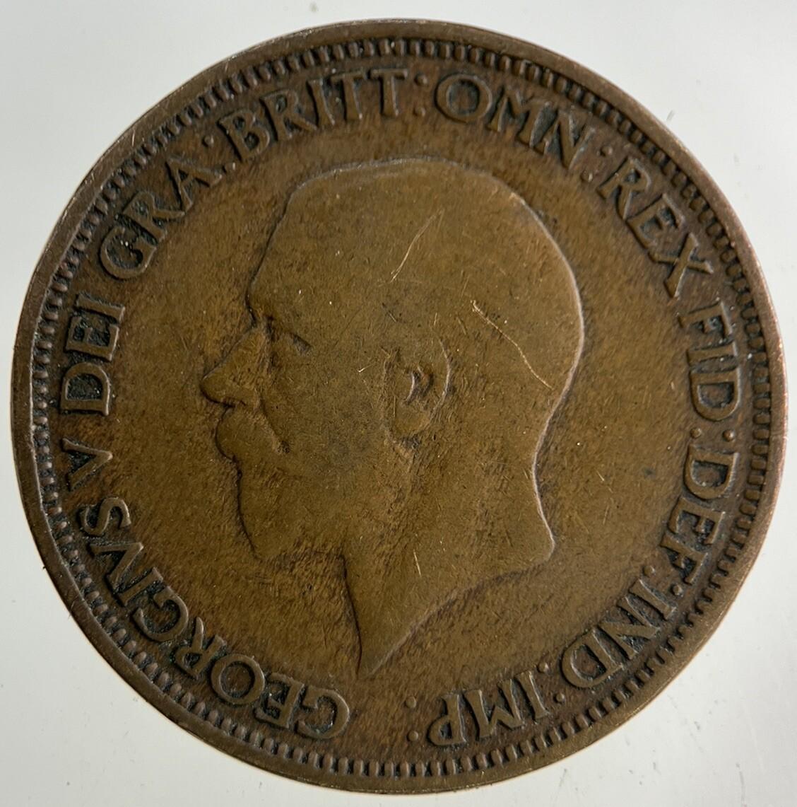 1931 George V Half-Penny Coin | Collectable Grade