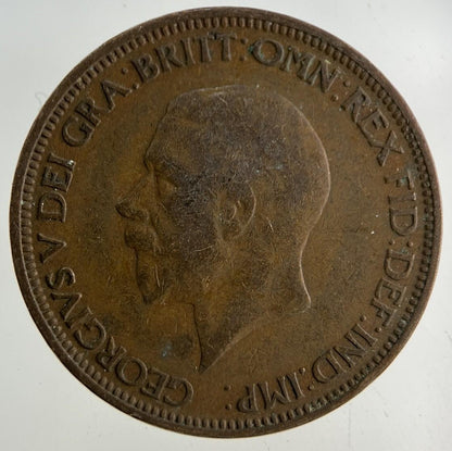 1931 George V Half-Penny Coin | Collectable Grade