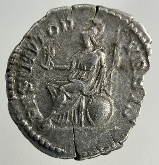 Ancient Roman Silver Denarius Coin | Fine Collectable Grade