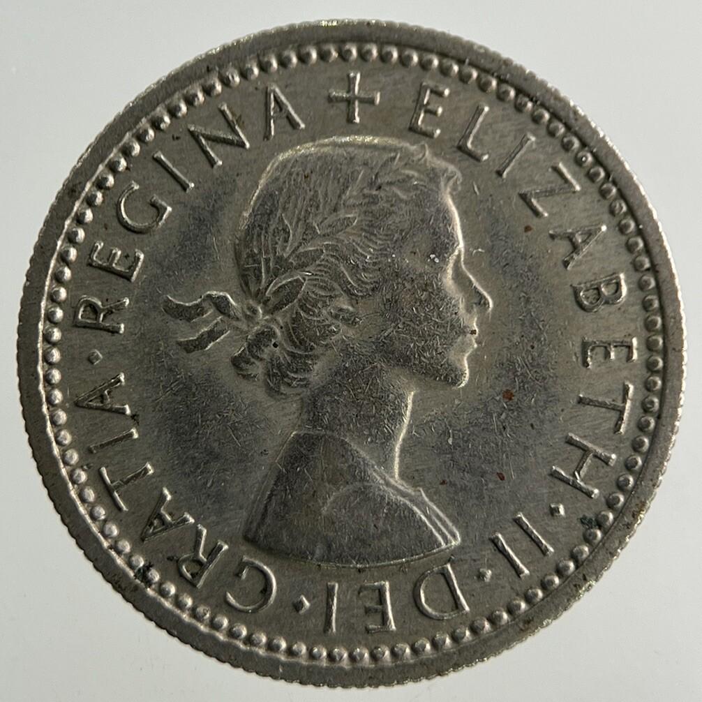 1963 Elizabeth II 2nd Sixpence Coin | Fine Collectable Grade