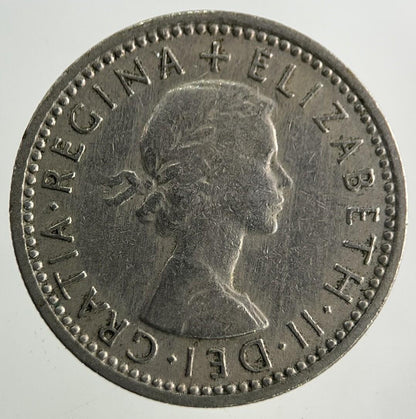 1961 Elizabeth II 2nd Sixpence Coin | Fine Collectable Grade