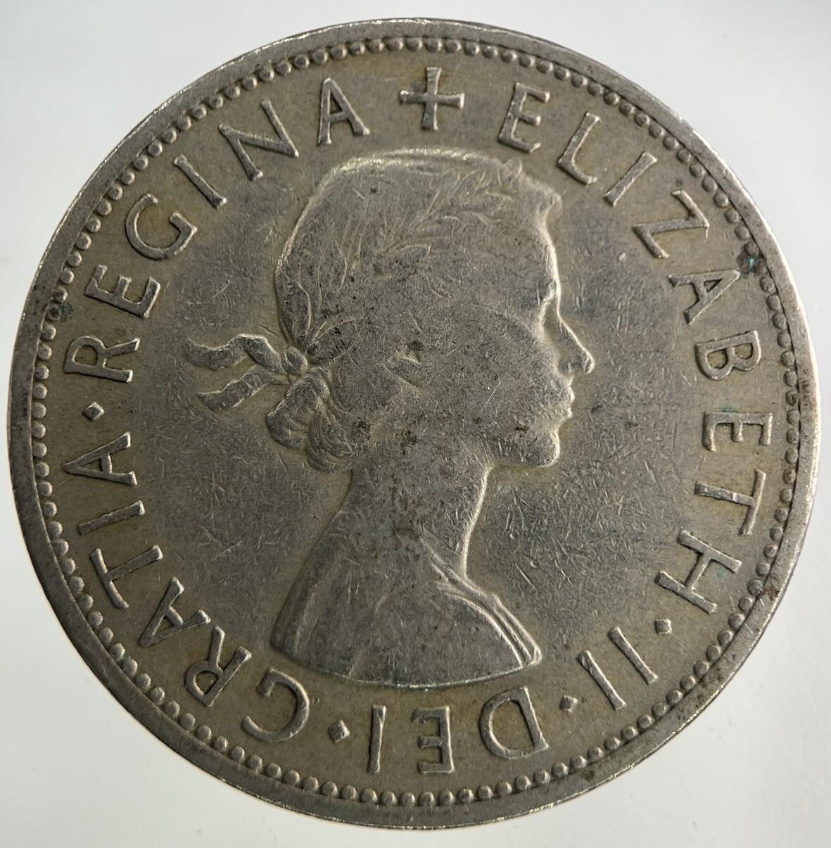 1961 Elizabeth II 2nd Half-Crown Coin | Fine Collectable Grade