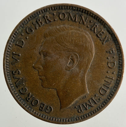 1939 George VI Wren Farthing Coin | Fine Collectable Grade