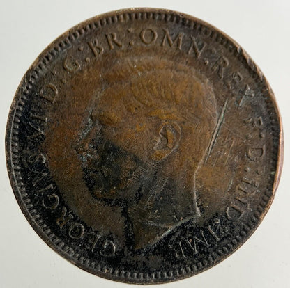 1939 George VI Wren Farthing Coin | Fine Collectable Grade