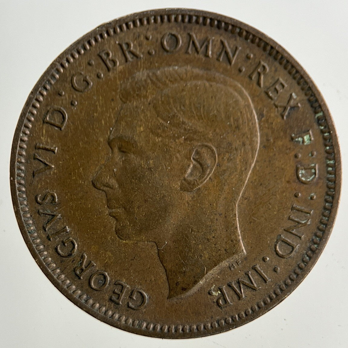 1937 George VI Wren Farthing Coin | Fine Collectable Grade