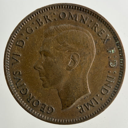 1937 George VI Wren Farthing Coin | Fine Collectable Grade