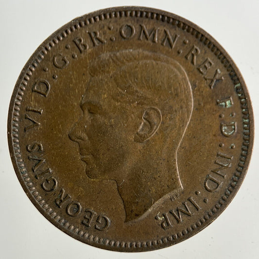 1937 George VI Wren Farthing Coin | Fine Collectable Grade