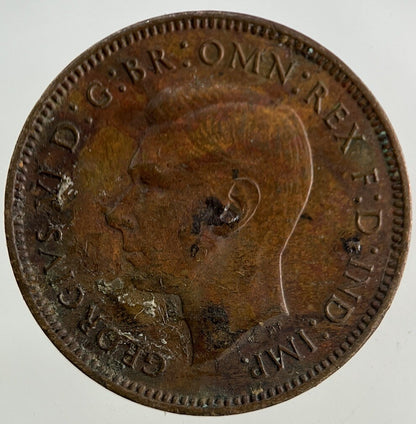 1942 George VI Wren Farthing Coin | Fine Collectable Grade