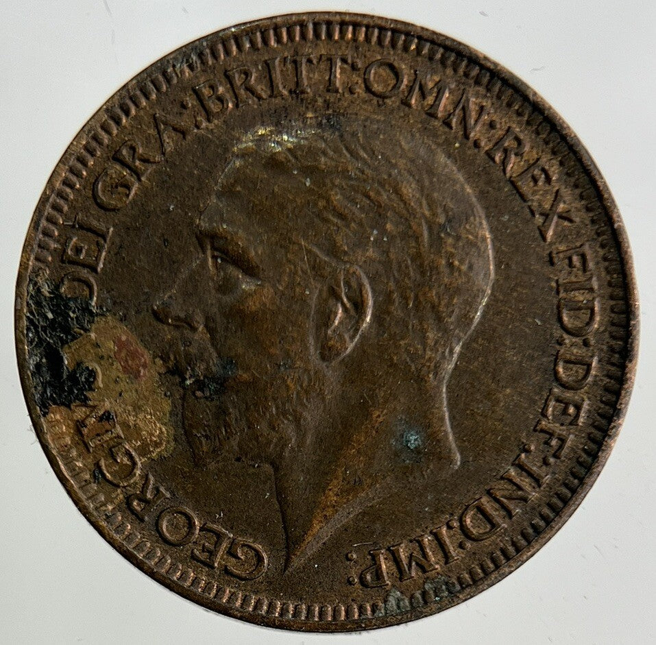 1936 George V Farthing Coin | Fine Collectable Grade