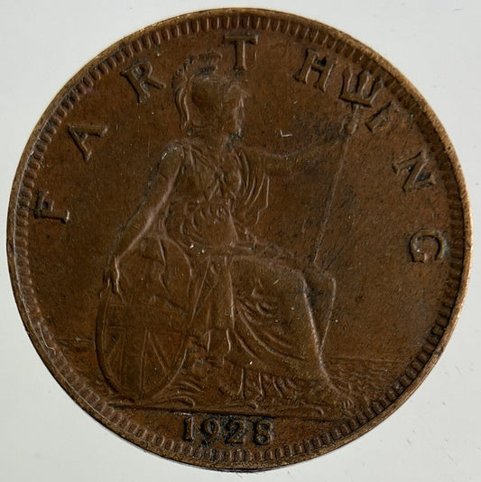 1928 George V Farthing Coin | Fine Collectable Grade