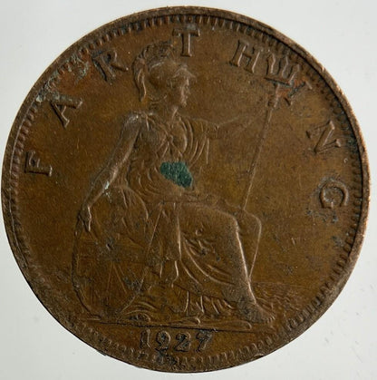 1927 George V Farthing Coin | Fine Collectable Grade