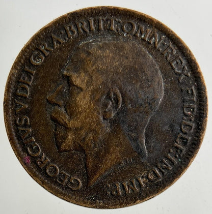 1916 George V Farthing Coin | Fine Collectable Grade