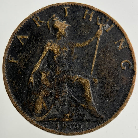1900 George V Farthing Coin | Collectable Grade