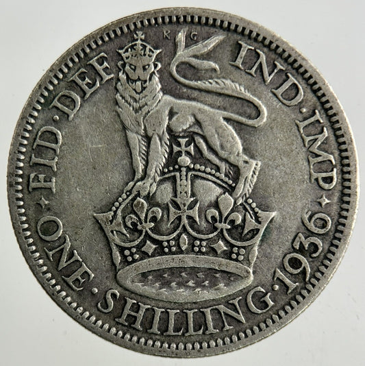 1936 George V Shilling Silver Coin | Collectable Grade