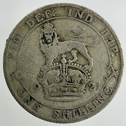 1921 George V Shilling Silver Coin | Collectable Grade