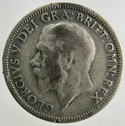 1929 George V Shilling Silver Coin | Fair Grade