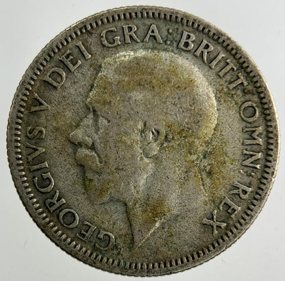 1929 George V Shilling Silver Coin | Fair Grade