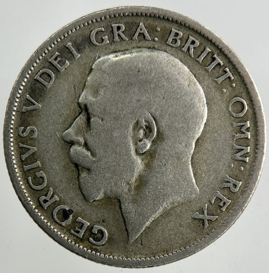 1920 George V Shilling Silver Coin | Fair Grade