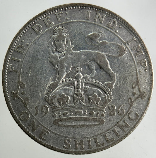 1926 George V Shilling Silver Coin | Collectable Grade