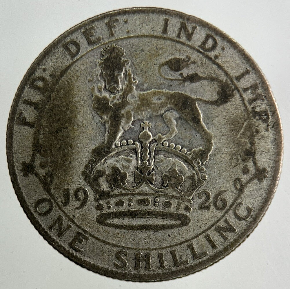 1926 George V Shilling Silver Coin | Collectable Grade