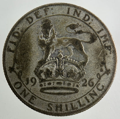1926 George V Shilling Silver Coin | Collectable Grade