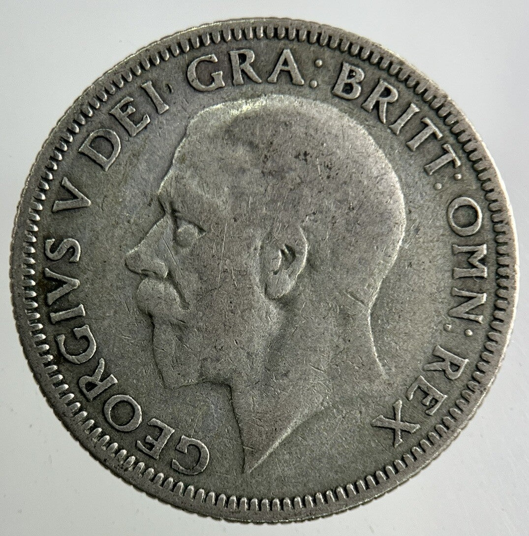 1932 George V Shilling Silver Coin | Fair Grade