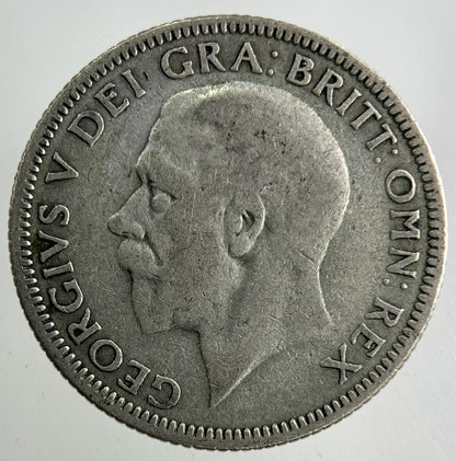1932 George V Shilling Silver Coin | Fair Grade
