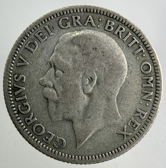 1932 George V Shilling Silver Coin | Fair Grade