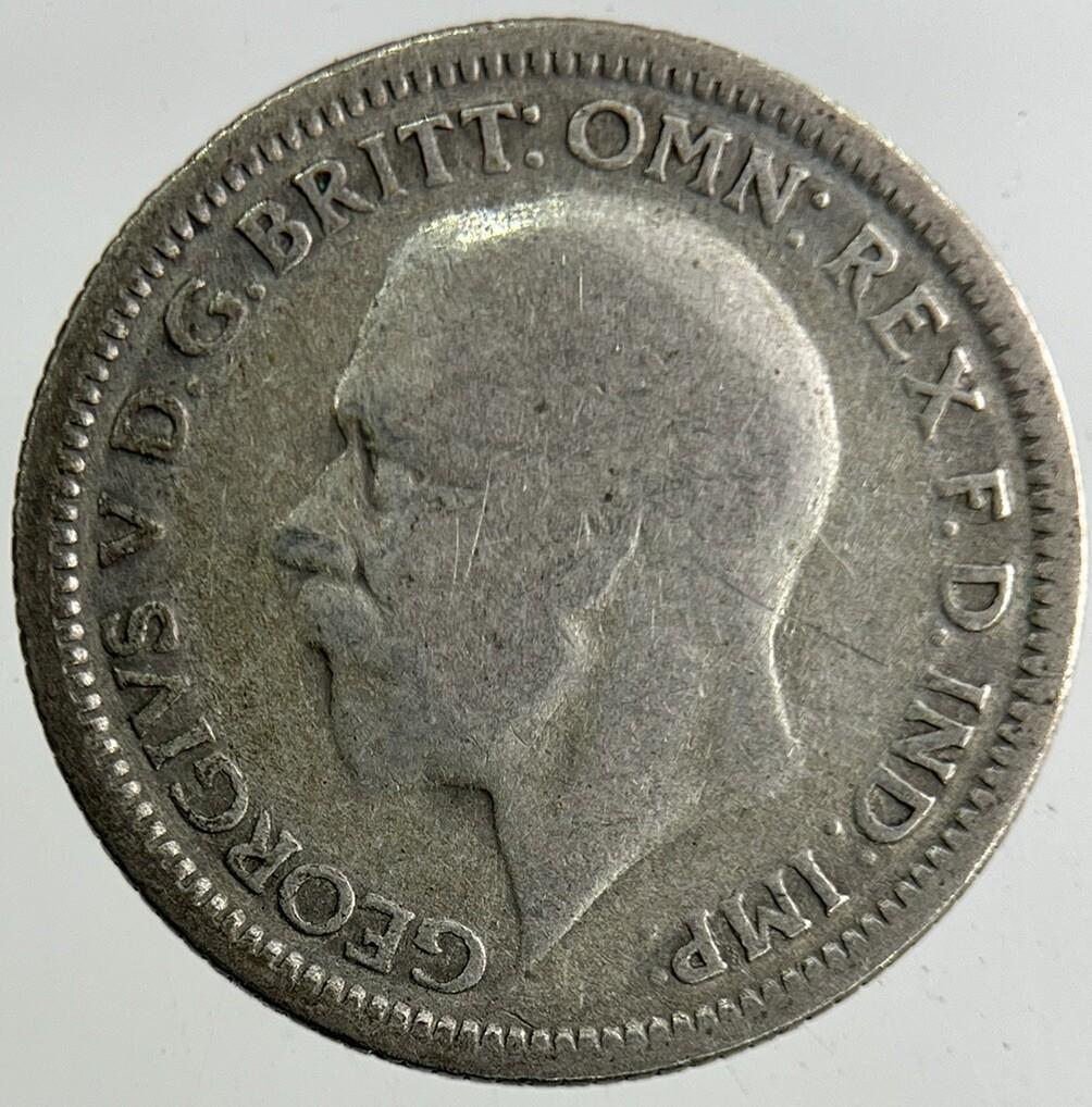 1929 George V Sixpence Silver Coin | Collectable Grade