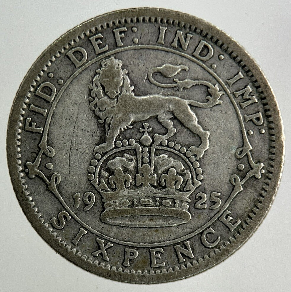 1925 George V Sixpence Silver Coin | Collectable Grade