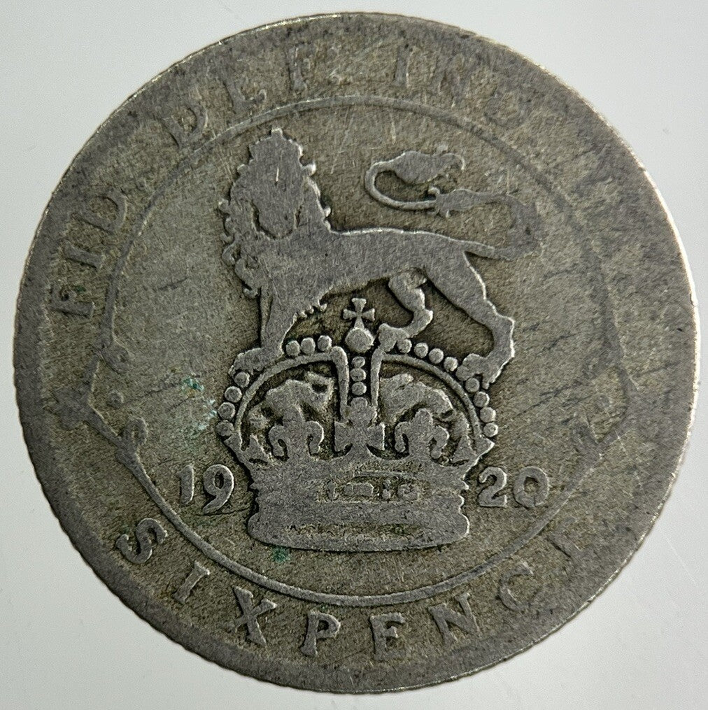 1920 George V Sixpence Silver Coin | Collectable Grade