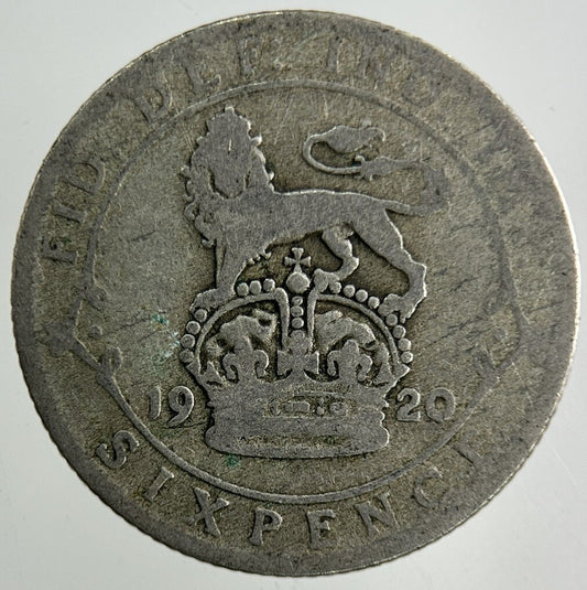 1920 George V Sixpence Silver Coin | Collectable Grade