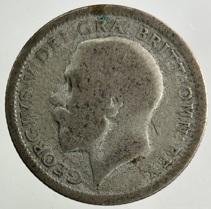 1925 George V Sixpence Silver Coin | Fair Grade